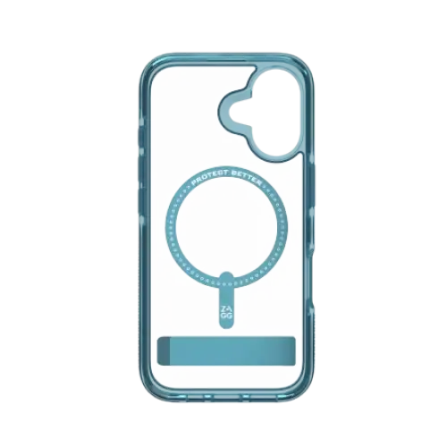 ZAGG Santa Cruz Snap MagSafe iPhone 16 Case - Blue - Cell phone cases and covers<<<HurtelXML