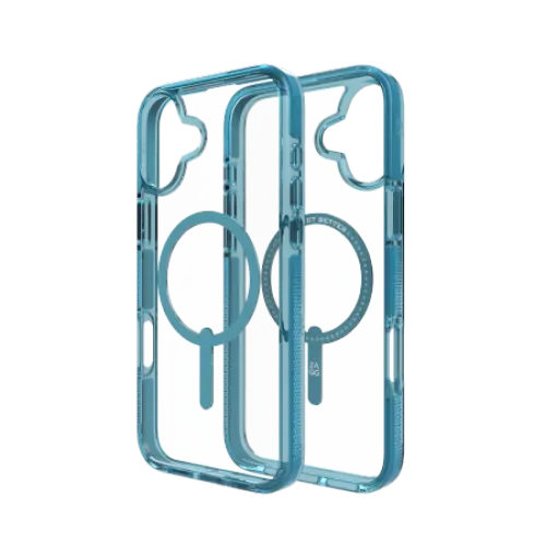 ZAGG Santa Cruz Snap MagSafe iPhone 16 Plus Case - Blue - Cell phone cases and covers<<<HurtelXML