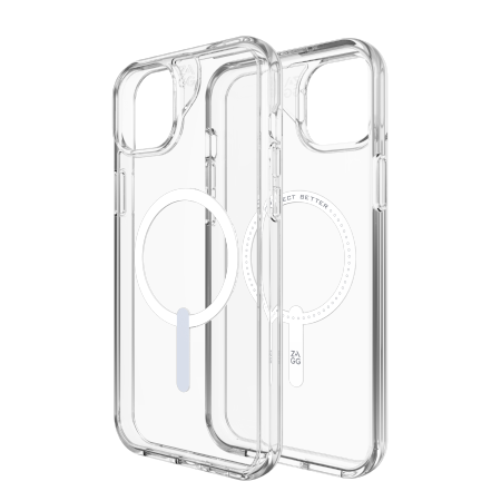 ZAGG Crystal Palace Snap MagSafe Case for iPhone 14 Plus / 15 Plus - Clear