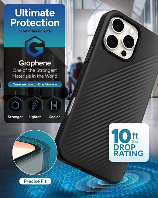 Case ZAGG Luxe Snap iPhone 16 Pro Black 702315008