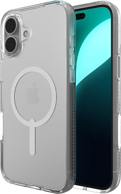 ZAGG Crystal Palace Snap MagSafe Case for iPhone 16 Plus - Clear