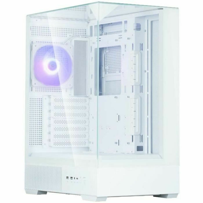 ATX Semi-tower Box Zalman P40 PRISM WHITE White