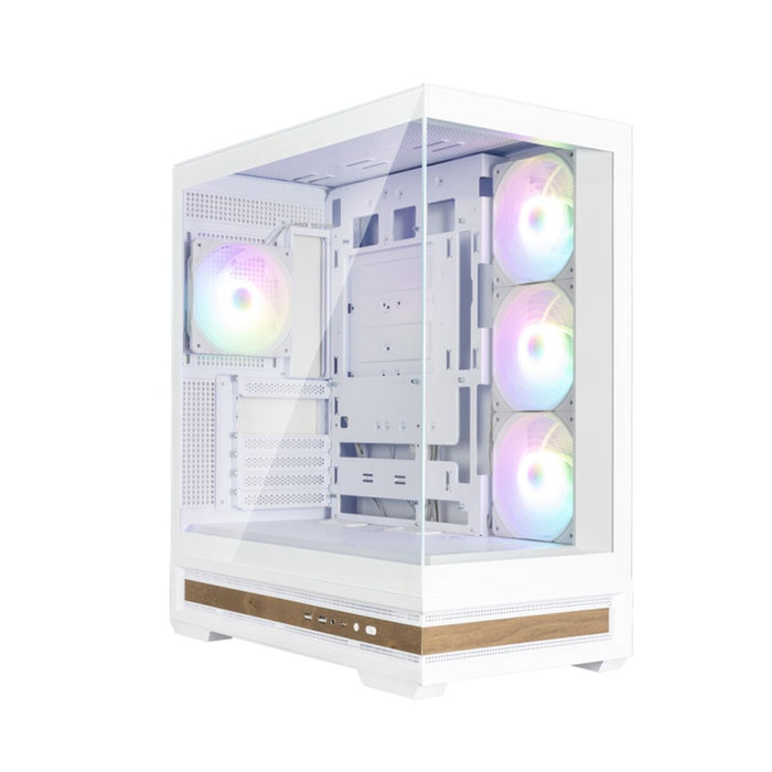 ATX Semi-tower Box Zalman P40 NAMU WHITE White