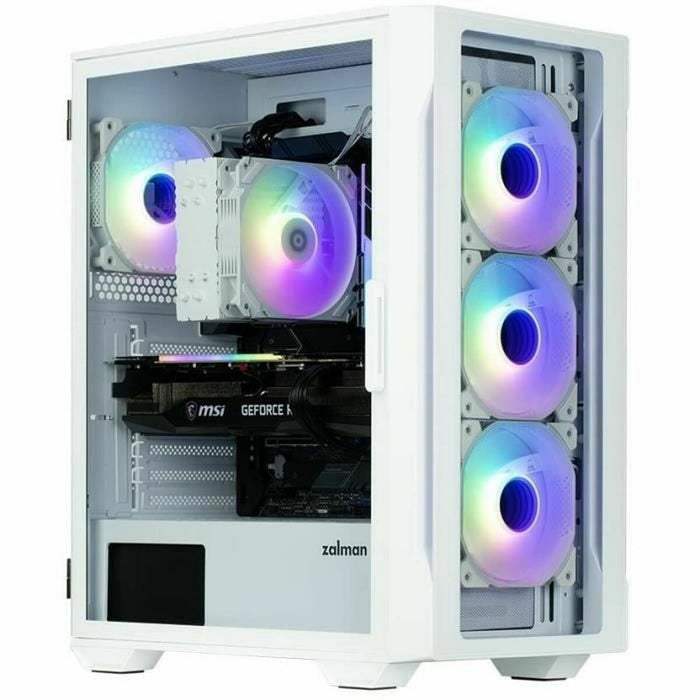 ATX Semi-tower Box Zalman I3 NEO TG WHITE White