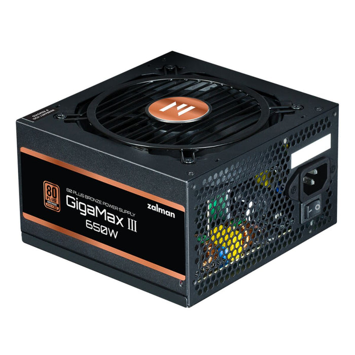 Power supply Zalman GigaMax III ATX 650 W 110 W 80 Plus Bronze