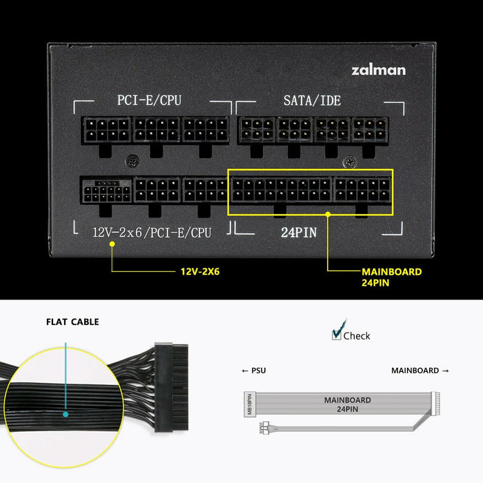Power supply Zalman ZM1000-TMX2SE
