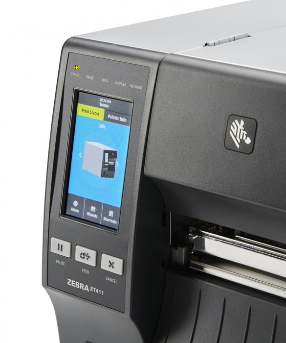 Zebra ZT411 203 x 203 DPI Wired & Wireless Direct thermal / Thermal transfer POS printer - Label PrintersAID-DET<<<Auto