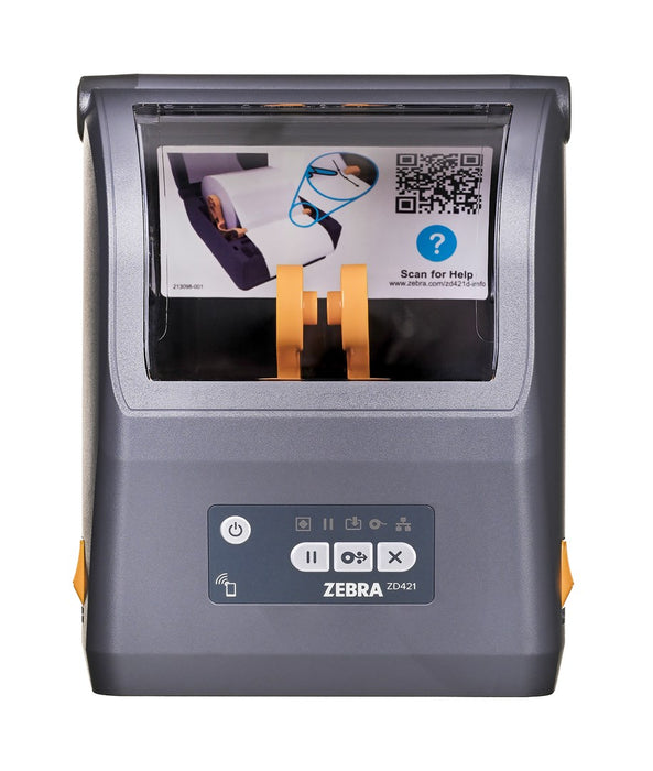 Zebra ZD421D label printer Direct thermal 300 x 300 DPI 102 mm/sec Wired & Wireless Ethernet LAN Bluetooth