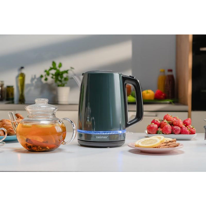 Electric kettle Zelmer ZCK7921G, 2200 W, 1.7 L