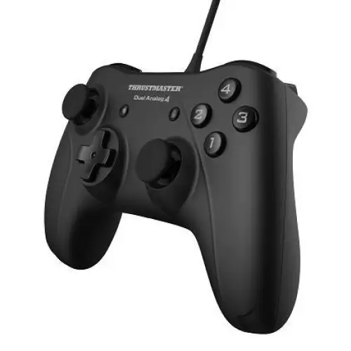 Жичен геймпад Thrustmaster Dual Analog 4 за PC Черен - Геймпадове<<<Геймърска периферия<<<ValiAPI