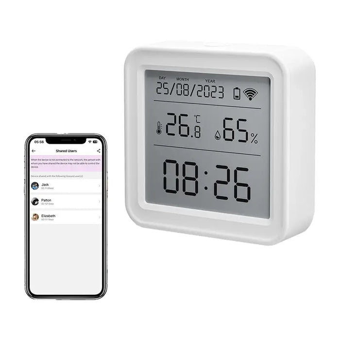 Zigbee Gosund ST17 LCD smart temperature and humidity sensor Tuya - Sensors<<<Actuators<<<Smart Home<<<InnproXML