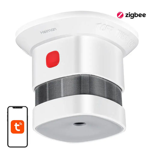 ZigBee Heiman HS1SA-E optical smoke detector Tuya - Sensors<<<Actuators<<<Smart Home<<<InnproXML