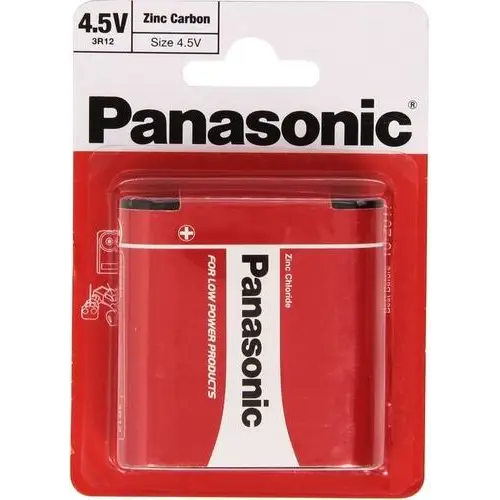 Zinc carbon battery GP 3R12 /1 pc. in packaging/blister 4.5V PANASONIC - Батерии<<<Батерии и зарядни