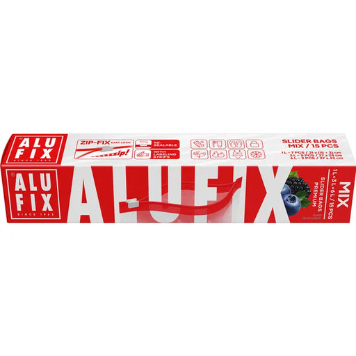 ZIP STORAGE ENVELOPES 15 COUNT ALUFIX - Други кухненски пособия<<<Домашни потреби<<<Кухня<<<Praktiker