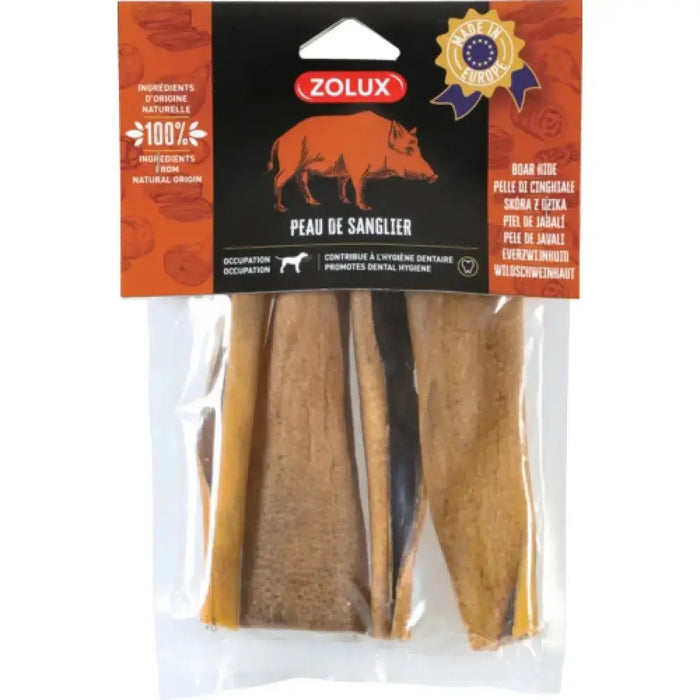 ZOLUX Boar skin - Dog treat - 100g - DelicaciesDLP-PRZ<<<For the dogDLP<<<ActionPL