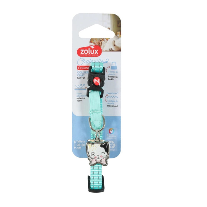 ZOLUX Chatouille blue - cat collar