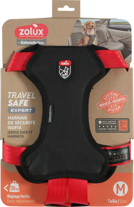ZOLUX Travel Safe M red - dog harness