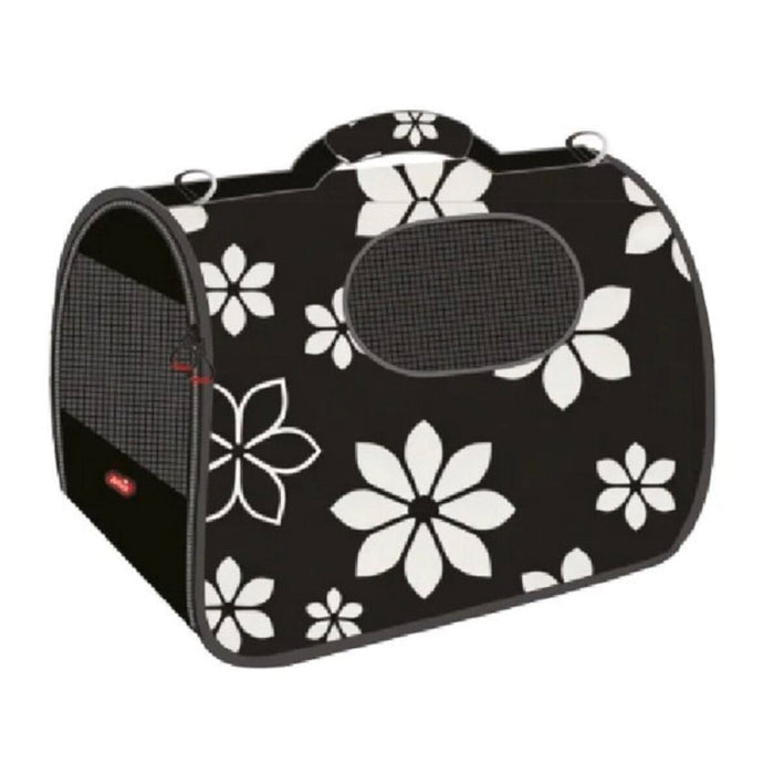 ZOLUX Nomad Flower L – pet carrier bag for dogs and cats – 50.5×25×33 cm