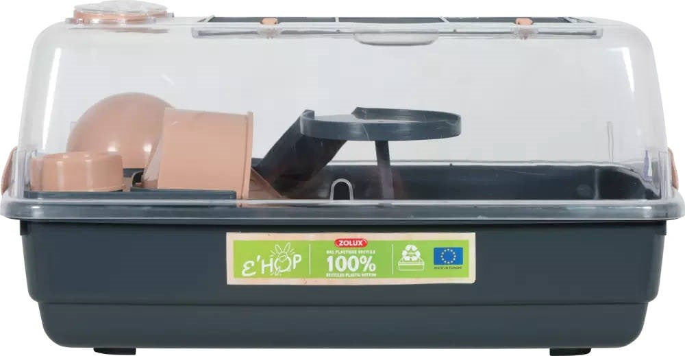 ZOLUX EHOP cage for hamster 55 cm -  grey-pink