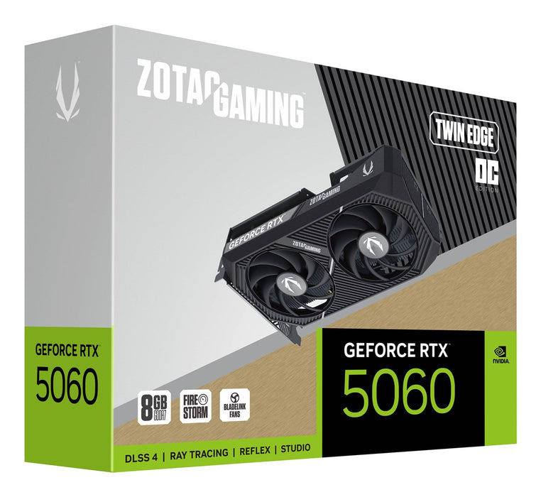 Video card ZOTAC GAMING RTX 5060 Twin Edge OC 8GB GDDR7