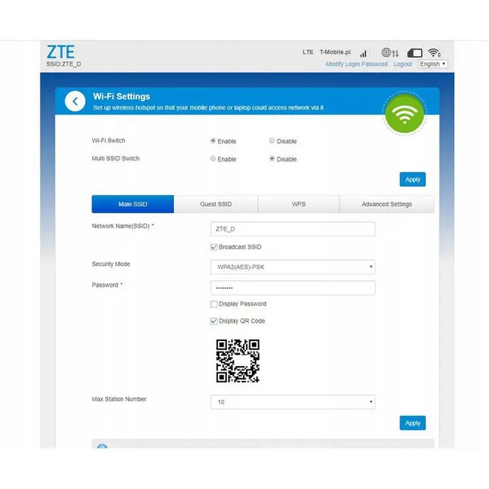 ZTE LTE MF79U cellular network device Cellular network modem - 3G/4G modemsKIL-MOD<<<CommunicationKIL<<<ActionPL