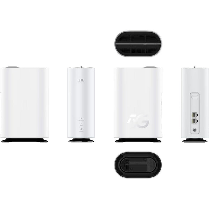 Router ZTE G5C White 5G Wi-Fi 5 GHz Wi-Fi 6 GHz Wi-Fi 4