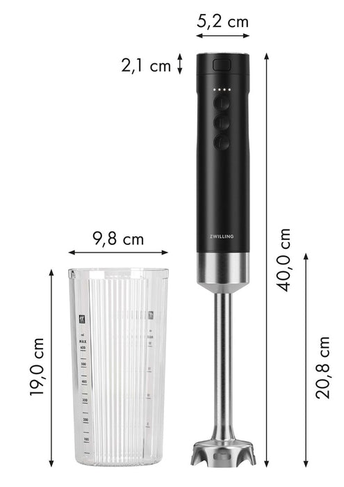 ZWILLING 1030457 mixer Hand mixer 250 W Black