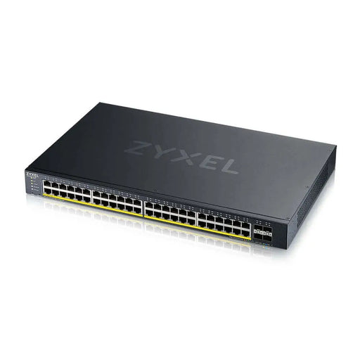 Zyxel XGS1935-52HP 52 Port Lite-L3 Smart Managed PoE Switch 48x Gigabit PoE and 4x 10G SFP+ hybrid mode standalone