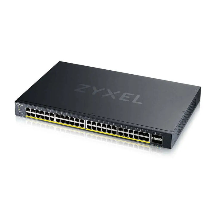 Zyxel XGS1935-52HP 52 Port Lite-L3 Smart Managed PoE Switch 48x Gigabit PoE and 4x 10G SFP+ hybrid mode standalone