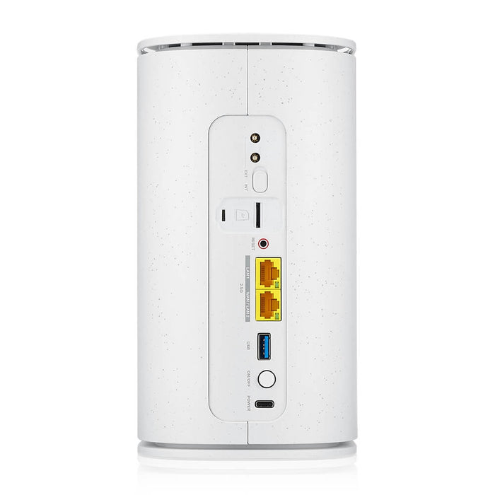ZyXEL FWA515, 5G NR Indoor Router, Standalone/Nebula with 1 year Nebula Pro License, BE7200 WiFi, 2 x 2.5GB LAN, EU region