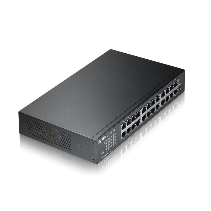 Switch ZYXEL GS1100-24E, 24 ports, Gigabit, for installation in a cabinet