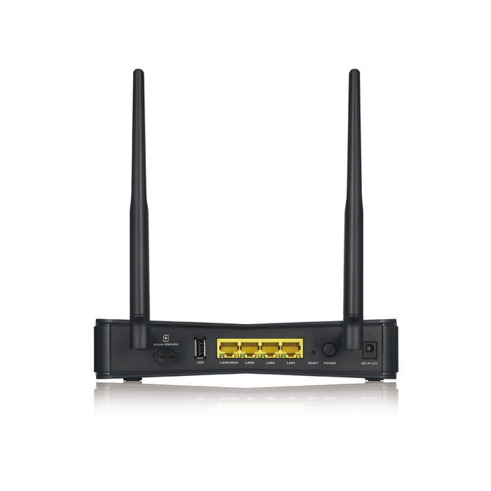 ZyXEL Nebula LTE3301-PLUS, LTE Indoor Router , NebulaFlex, with 1 year Pro Pack, CAT6, 4x Gbe LAN, AC1200 WiFi