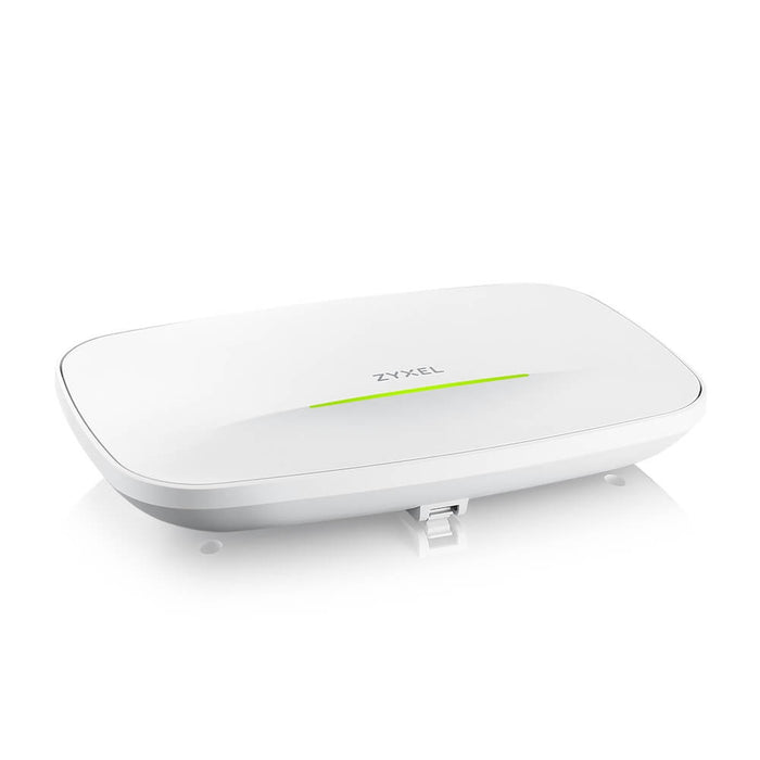 ZyXEL NWA110BE BE6500 2x2 MU-MIMO, Dual Radio 2.4 and 5 or 6GHz, 1 x 2.5G LAN Ports, PoE+ (802.3at), Standalone/Nebula Cloud Managed Excluding Power Adapter