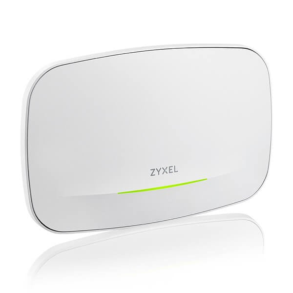 ZyXEL NWA110BE BE6500 2x2 MU-MIMO, Dual Radio 2.4 and 5 or 6GHz, 1 x 2.5G LAN Ports, PoE+ (802.3at), Standalone/Nebula Cloud Managed Excluding Power Adapter