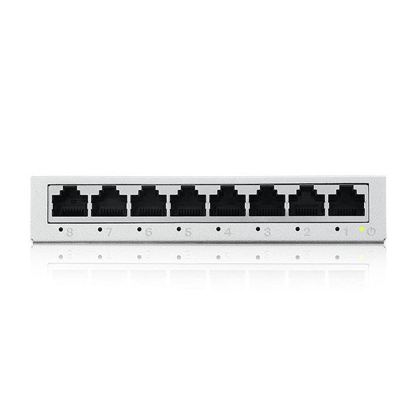 Switch ZYXEL GS-108B v5, 8 ports, Gigabit, metal case