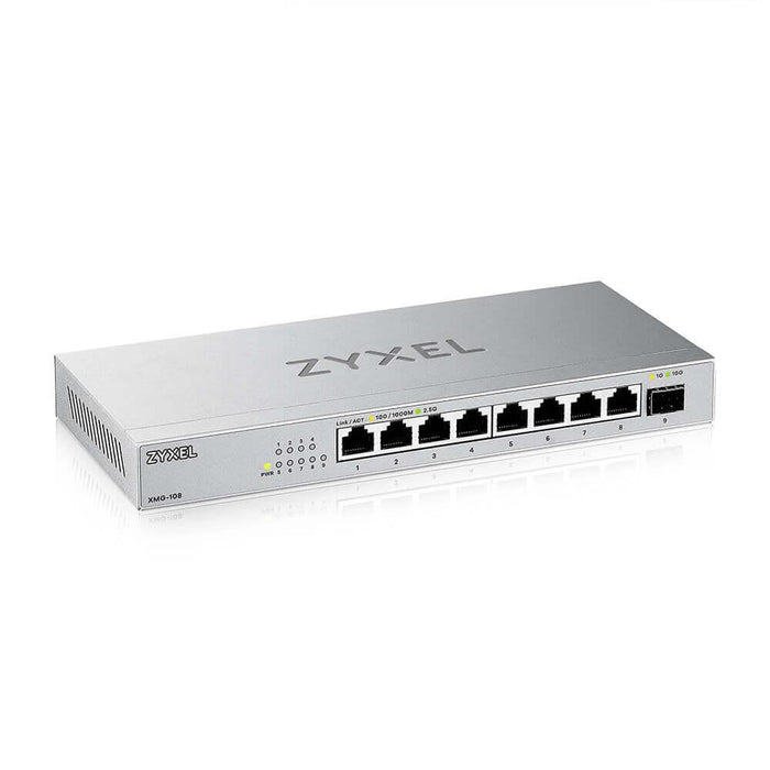Switch ZyXEL XMG-108, 8 ports 2.5Gb + 1xSFP+, unmanaged