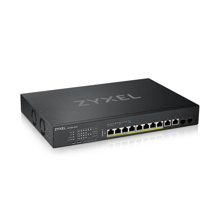 Switch ZyXEL XS1930-12HP, 10-port, 10GbE, 2xSFP ports, Smart Controllable, PoE