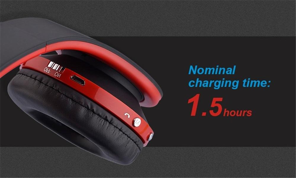 Folding wireless Bluetooth headset with microphone RH18