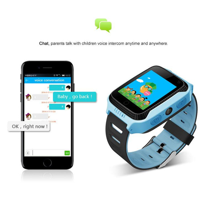 Children smart watch S528, a real GPS chip tracker, camera, flashlight, SOS button