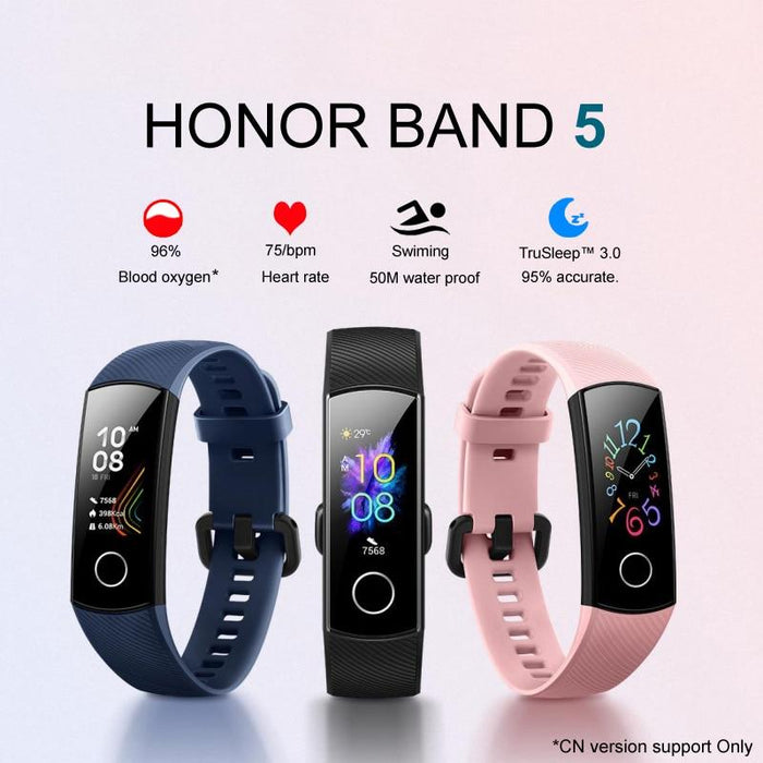 Smart bracelet Huawei Honor Band 5 Pulse, sleep quality, blood oxygen, Sports tracking