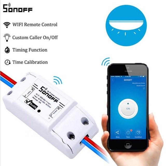 Smart key devices to a WiFi remote Sonoff 10A