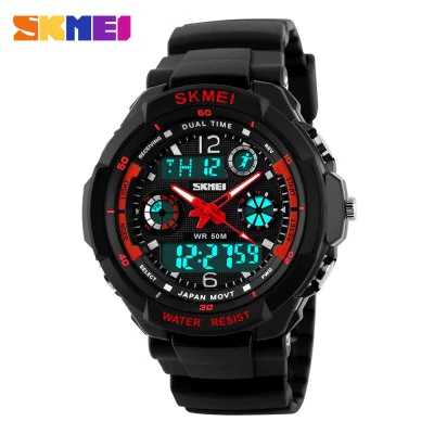 Men waterproof analog-digital LED watch Skmei 0931