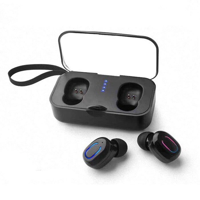 Wireless headphones Powerbank box for charging T18S TWS, Bluetooth 5.0, ExtraBass