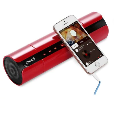 Portable Bluetooth Speaker with FM Radio JKR KR - 8800