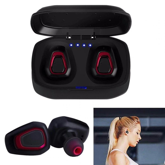 Wireless headphones A7 with Powerbank, Bluetooth 5.0, LED indicator