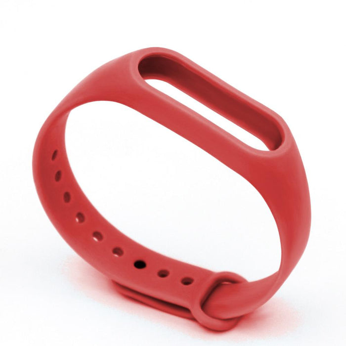 Red silicone strap Xiaomi Mi Band 2