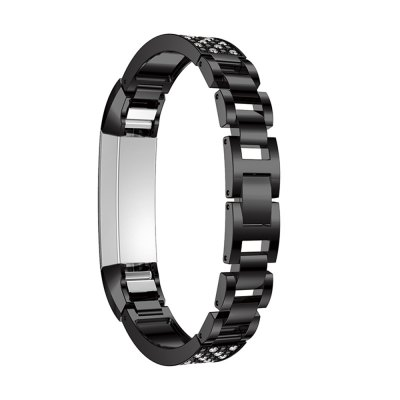 Stainless steel bracelet with stones for Fitbit / Fitbit Alta and Alta HR