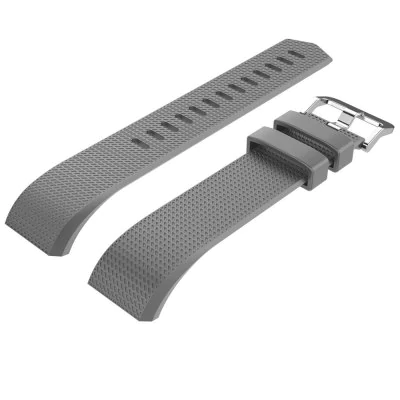 Gray silicone strap Fitbit / Fitbit Charge 2