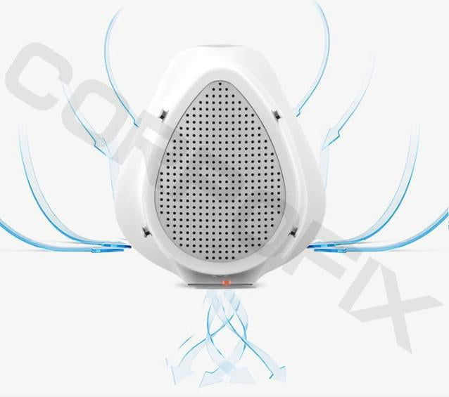 Children's Electric Silicone mask with fan Corpofix CM4 easy breathing, reusable with 6 replaceable filters