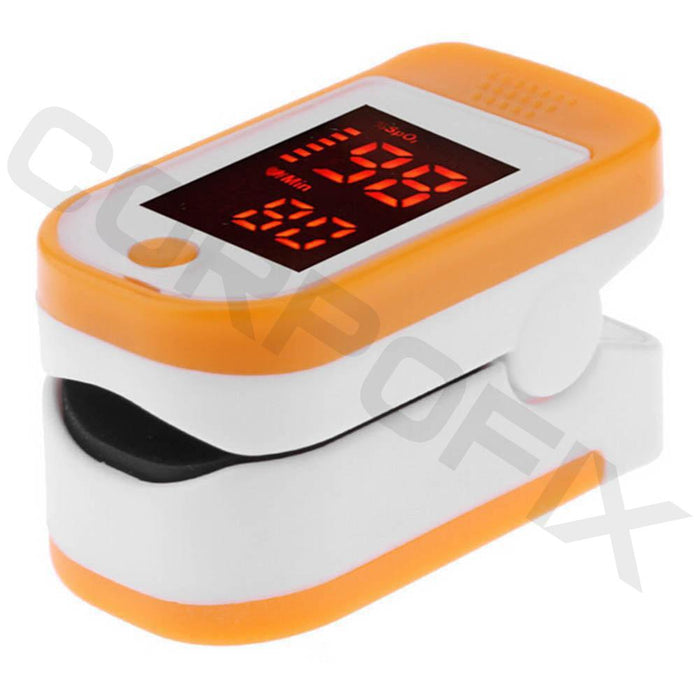 Corpofix oximeter for measuring the oxygen saturation in blood, a finger